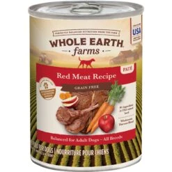Whole Earth Farms Grain-Free Red Meat Recipe Canned Dog Food