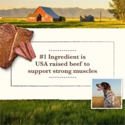 Whole Earth Farms Grain-Free Red Meat Recipe Canned Dog Food -Cozy Paws 73953 PT3. AC SS1800 V1626189997