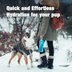 Vapur Owner Water Bottle & EZ Lick Portable Dog Water Bottle, 2 Count -Cozy Paws 740254 PT1. AC SS1800 V1675456662