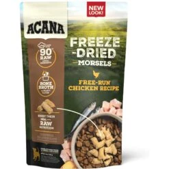 ACANA Chicken Recipe Morsels Grain-Free Freeze-Dried Dog Food & Topper, 8-oz Bag