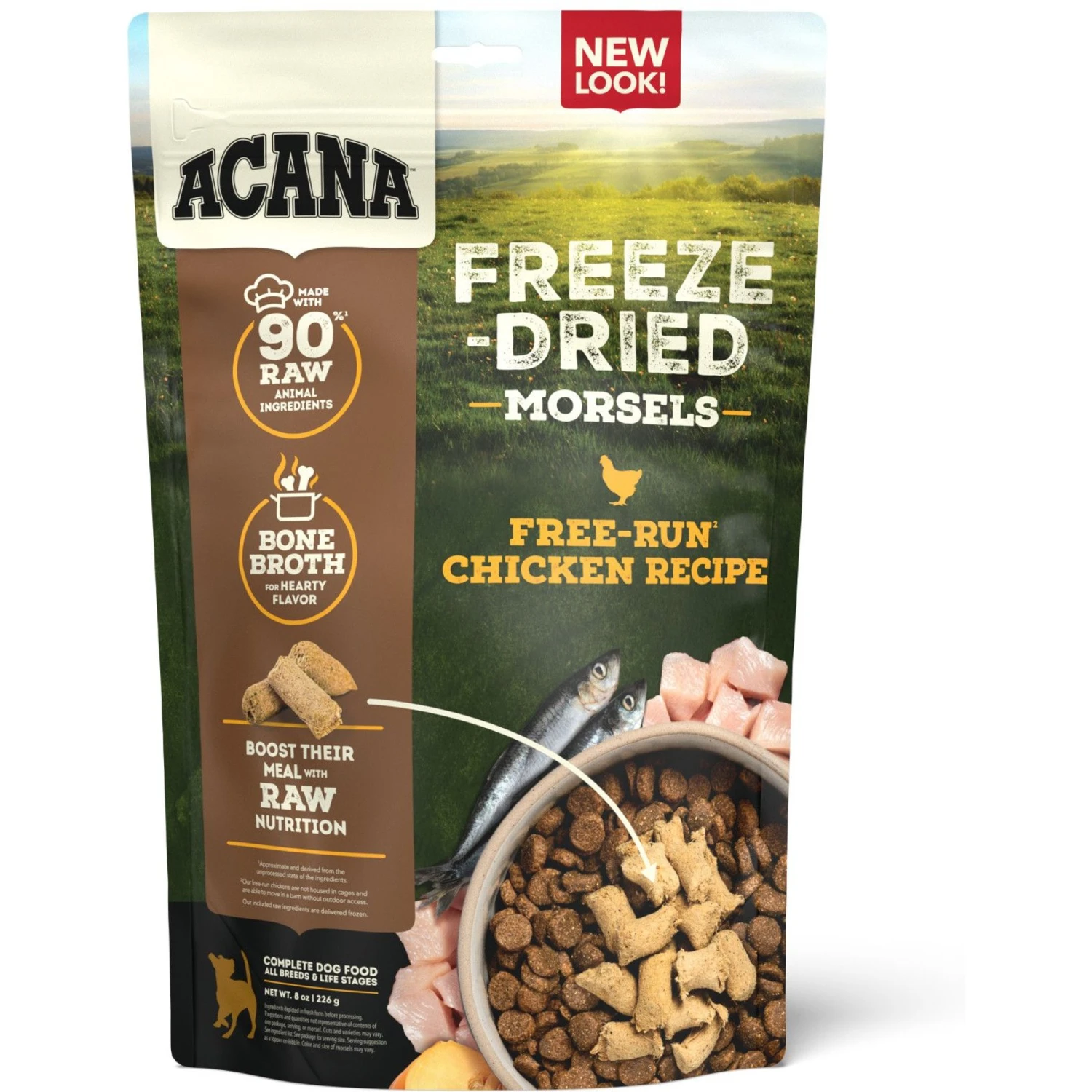 ACANA Chicken Recipe Morsels Grain-Free Freeze-Dried Dog Food & Topper, 8-oz Bag 3 ACANA Chicken Recipe Morsels Grain-Free Freeze-Dried Dog Food & Topper, 8-oz Bag