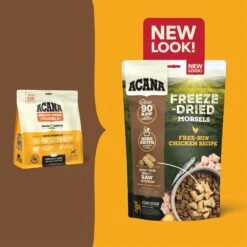 ACANA Chicken Recipe Morsels Grain-Free Freeze-Dried Dog Food & Topper, 8-oz Bag 13 ACANA Chicken Recipe Morsels Grain-Free Freeze-Dried Dog Food & Topper, 8-oz Bag -Cozy Paws 741158 PT3. AC SS1800 V1701881956