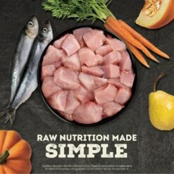 ACANA Free-Run Turkey Recipe Morsels Grain-Free Freeze-Dried Dog Food & Topper, 8-oz Bag -Cozy Paws 741190 PT4. AC SS1800 V1701881595