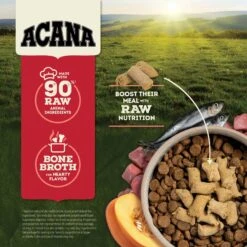 ACANA Ranch-Raised Beef Recipe Morsels Grain-Free Freeze-Dried Dog Food & Topper, 8-oz Bag 14 ACANA Ranch-Raised Beef Recipe Morsels Grain-Free Freeze-Dried Dog Food & Topper, 8-oz Bag -Cozy Paws 741222 PT4. AC SS1800 V1701882016