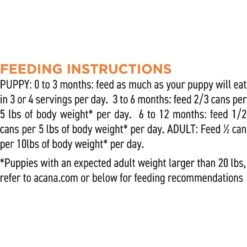 ACANA Premium Pate Puppy Recipe In Bone Broth Grain-Free Wet Dog Food -Cozy Paws 741334 PT7. AC SS1800 V1681937701