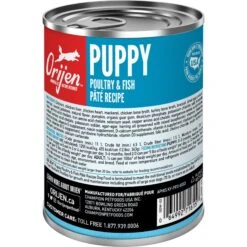 ORIJEN Puppy Recipe Poultry & Fish Pate Grain-Free Wet Dog Food -Cozy Paws 741398 PT2. AC SS1800 V1682084979