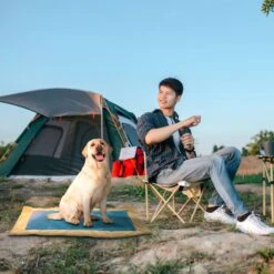 Max & Marlow Go Gear Portable Waterproof Roll-Up Cat & Dog Bed Mat -Cozy Paws 741934 PT1. AC SS1800 V1674069690