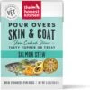 The Honest Kitchen Functional POUR OVERS Skin & Coat Salmon Stew Dog Food Topper, 5.5-oz Can, Case Of 12 1 The Honest Kitchen Functional POUR OVERS Skin & Coat Salmon Stew Dog Food Topper, 5.5-oz Can, Case Of 12 -Cozy Paws 747398 MAIN. AC SS1800 V1671719594