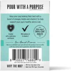 The Honest Kitchen Functional POUR OVERS Skin & Coat Salmon Stew Dog Food Topper, 5.5-oz Can, Case Of 12 -Cozy Paws 747398 PT1. AC SS1800 V1671719594