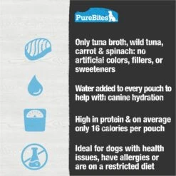 PureBites Dog Broths Tuna & Vegetables Food Topping -Cozy Paws 750670 PT4. AC SS1800 V1677619107