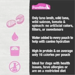 PureBites Dog Broths Tuna & Salmon Food Topping -Cozy Paws 750686 PT4. AC SS1800 V1677619556