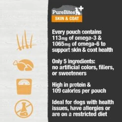 PureBites Plus Squeezables- Skin & Coat Dog Food Toppings -Cozy Paws 750798 PT4. AC SS1800 V1677594567