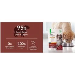 Ultimate Pet Nutrition Nutra Complete Premium Beef Freeze-Dried Raw Dog Food -Cozy Paws 751070 PT5. AC SS1800 V1672952121