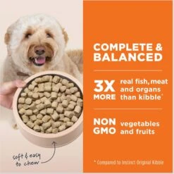 Instinct Meals Wild-Caught Alaskan Pollock Recipe Grain-Free Freeze-Dried Raw Dog Food -Cozy Paws 755790 PT4. AC SS1800 V1690814058