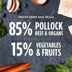 Instinct Meals Wild-Caught Alaskan Pollock Recipe Grain-Free Freeze-Dried Raw Dog Food -Cozy Paws 755790 PT5. AC SS1800 V1690553111