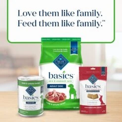 Blue Buffalo Basics Skin & Stomach Care Grain-Free Formula Lamb & Potato Recipe Adult Dry Dog Food -Cozy Paws 75659 PT8. AC SS1800 V1646257018