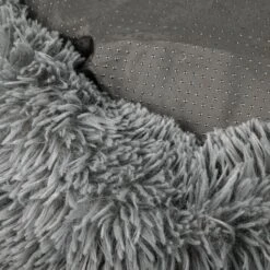 Archstone Pets Bolster Round Donut Cat & Dog Bed, Gray -Cozy Paws 756894 PT3. AC SS1800 V1673991523