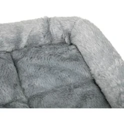 Archstone Pets Flat Bolster Rectangular Cat & Dog Crate Bed, Gray -Cozy Paws 756926 PT2. AC SS1800 V1673993266