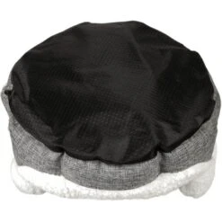 Archstone Pets Round Glove Cat & Dog Bed, Gray -Cozy Paws 756958 PT5. AC SS1800 V1673993267