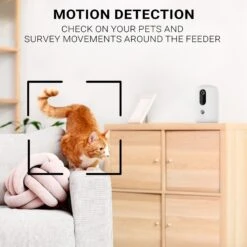 INSTACHEW Purechew Snack Cat & Dog Treat Dispenser, HD Camera, White -Cozy Paws 757678 PT4. AC SS1800 V1694792676