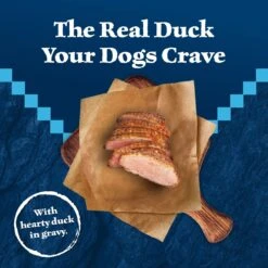 Blue Buffalo Wilderness Wolf Creek Stew Hearty Duck Stew Grain-Free Adult Canned Dog Food -Cozy Paws 75786 PT2. AC SS1800 V1646788284