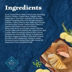 Blue Buffalo Wilderness Wolf Creek Stew Hearty Duck Stew Grain-Free Adult Canned Dog Food -Cozy Paws 75786 PT4. AC SS1800 V1646794304