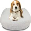 HappyCare Textiles Calming Anxiety Bolster Dog Bed -Cozy Paws 760462 MAIN. AC SS1800 V1674838542