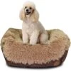 HappyCare Textiles Calming Durable Bolster Dog Bed -Cozy Paws 760614 MAIN. AC SS1800 V1674838602