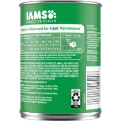 Iams ProActive Health Classic Ground With Chicken & Whole Grain Rice Adult Wet Dog Food & Iams ProActive Health Chunks In Gravy Beef, Rice, Carrots & Green Beans Flavor Adult Wet Dog Food -Cozy Paws 761486 PT6. AC SS1800 V1674596850