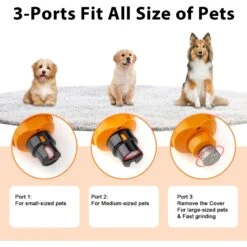 Casfuy 2 LED Light Cat & Dog Nail Grinder, Orange -Cozy Paws 762550 PT4. AC SS1800 V1675891058