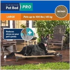 Coolaroo Pro Elevated Dog & Cat Bed -Cozy Paws 762982 PT2. AC SS1800 V1674772905