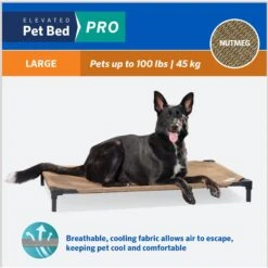 Coolaroo Pro Elevated Dog & Cat Bed -Cozy Paws 762982 PT3. AC SS1800 V1674772493