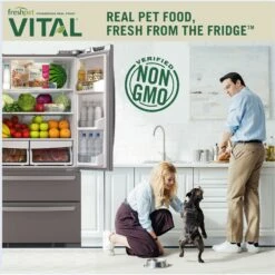 Freshpet Vital Chicken, Beef, Salmon & Egg Recipe Grain-Free Fresh Dog Food -Cozy Paws 764046 PT3. AC SS1800 V1694011671