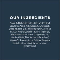 Instinct Frozen Raw Bites Grain-Free Wild-Caught Alaskan Pollock Recipe Fresh Dog Food, 5.4-lb Bag -Cozy Paws 767422 PT6. AC SS1800 V1675282786