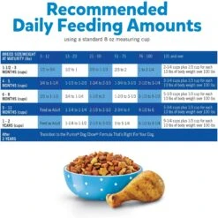 Puppy Chow Complete With Real Chicken Dry Dog Food -Cozy Paws 767790 PT8. AC SS1800 V1675434470