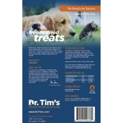 Dr. Tim's Natural Turkey Chips Genuine Freeze-Dried Dog & Cat Treats -Cozy Paws 77193 PT5. AC SS1800 V1522089633