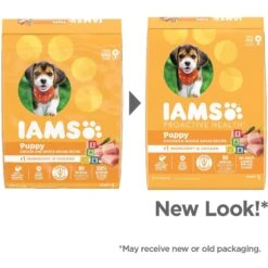 Iams Proactive Health Puppy High Protein DHA Formula With Real Chicken Dry Dog Food -Cozy Paws 77199 PT2. AC SS1800 V1667864632
