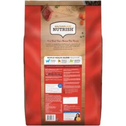 Rachael Ray Nutrish Real Beef, Pea, & Brown Rice Recipe Dry Dog Food & Milk-Bone Comfort Chews Real Beef Dog Treats -Cozy Paws 772742 PT2. AC SS1800 V1676566190