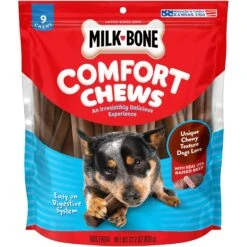 Rachael Ray Nutrish Real Beef, Pea, & Brown Rice Recipe Dry Dog Food & Milk-Bone Comfort Chews Real Beef Dog Treats -Cozy Paws 772742 PT5. AC SS1800 V1676576250
