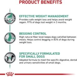 Royal Canin Veterinary Diet Adult Satiety Support Weight Management Small Breed Dry Dog Food -Cozy Paws 77543 PT5. AC SS1800 V1661831455