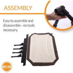 K&H Pet Products Self-Warming Cot Cover For Elevated Dog Bed 14 K&H Pet Products Self-Warming Cot Cover For Elevated Dog Bed -Cozy Paws 78465 PT4. AC SS1800 V1626390727