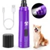 Casfuy 2-Speed Electric Dog Nail Grinder With LED Light, Purple 1 Casfuy 2-Speed Electric Dog Nail Grinder With LED Light, Purple -Cozy Paws 787894 MAIN. AC SS1800 V1683293022