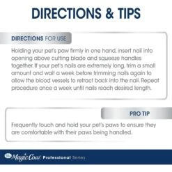 Four Paws Magic Coat Professional Series Easy-Grip Nail Clipper, Small -Cozy Paws 79065 PT4. AC SS1800 V1630361508