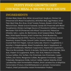 Blackwood Chicken Meal & Rice Recipe Puppy Growth Diet Dry Dog Food -Cozy Paws 79176 PT4. AC SS1800 V1632336674