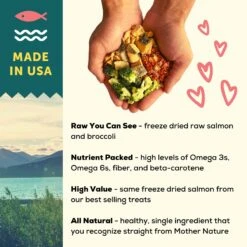 A Better Treat Raw Salmon Dog Freeze-Dried Food -Cozy Paws 793886 PT3. AC SS1800 V1677694149