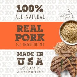 Trisha Yearwood Pet Collection Pork & Rice Complete & Balanced Dry Dog Food, 5-lb Bag -Cozy Paws 794558 PT4. AC SS1800 V1680183072