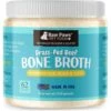 Raw Paws Grass-Fed Beef Bone Broth Powder Dog & Cat Food Topper, 6-oz Jar -Cozy Paws 794654 MAIN. AC SS1800 V1677784927