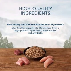 Blue Buffalo Wilderness Senior High Protein Natural Chicken & Wholesome Grains Dry Dog Food & Blue Buffalo Wilderness Turkey & Chicken Grill Grain-Free Senior Canned Dog Food -Cozy Paws 796166 PT7. AC SS1800 V1678140656