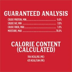 Triumph Beef Formula Canned Dog Food -Cozy Paws 79617 PT5. AC SS1800 V1598306455