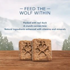 Blue Buffalo Wilderness Healthy Weight Adult High Protein Natural Chicken & Wholesome Grains Dry Dog Food & Blue Buffalo Wilderness Trail Treats Grain-Free Duck Biscuits Dog Treats -Cozy Paws 796246 PT7. AC SS1800 V1678140282